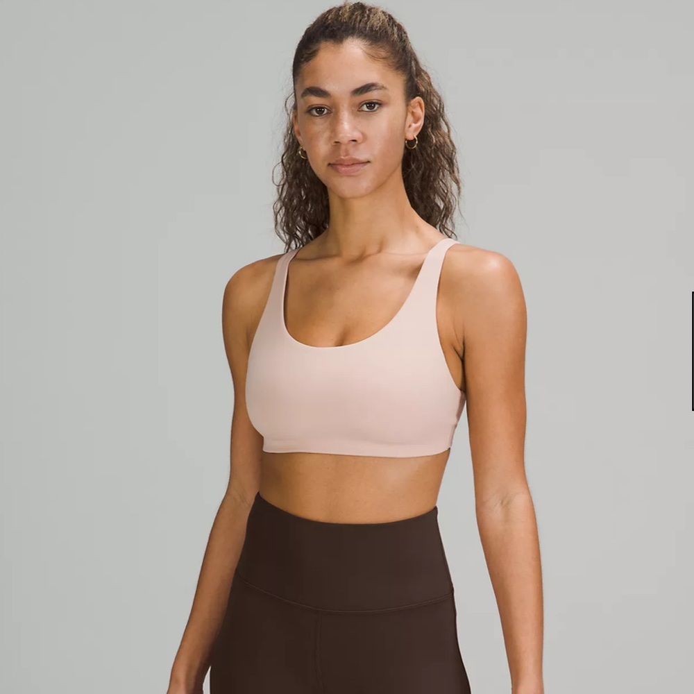 LuLuLemon In Alignment Straight-Strap Bra
